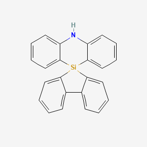 5'H-Spiro[dibenzo[b,d]silole-5,10'-dibenzo[b,e][1,4]azasiline]