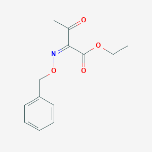 ethyl (2Z)-3-oxo-2-phenylmethoxyiminobutanoate