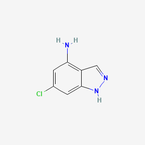 B1371874 6-Chloro-1H-indazol-4-amine CAS No. 885519-32-4