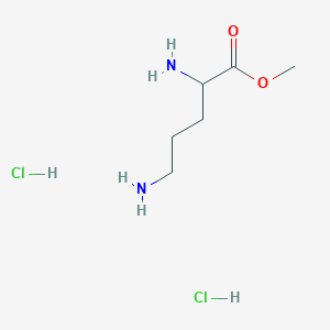 Methyl 2,5-bis(azanyl)pentanoate dihydrochloride