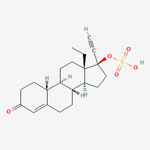 molecular formula C21H28O5S B13719021 Levonorgestrel Sulfate Sodium Salt 