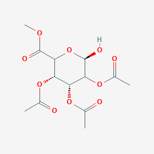molecular formula C13H18O10 B1371912 2,3,4-Tri-O-acetyl-D-glucuronic acid methyl ester 