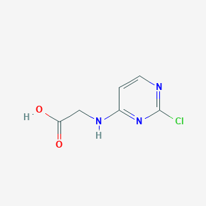 2-[(2-Chloropyrimidin-4-yl)amino]acetic acid