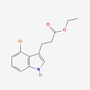 Ethyl 3-(4-Bromo-3-indolyl)propanoate