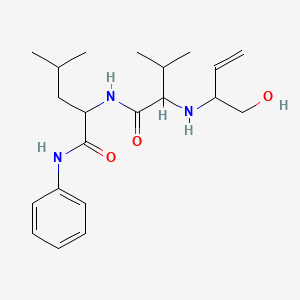 (R,S)-N-2-(1-Hydroxy-3-butenyl)-L-valinyl-L-leucinyl Anilide