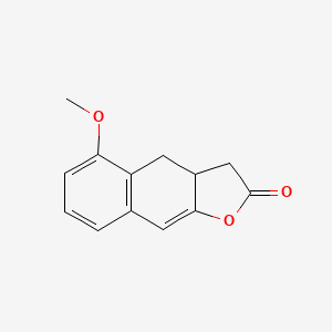 5-methoxy-3a,4-dihydronaphtho[2,3-b]furan-2(3H)-one