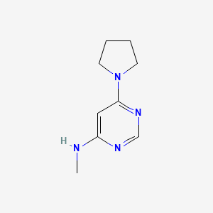 N-methyl-6-(pyrrolidin-1-yl)pyrimidin-4-amine