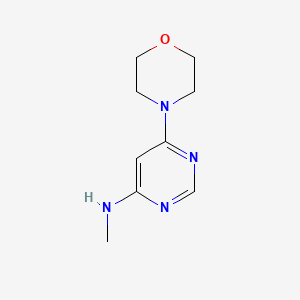 molecular formula C9H14N4O B1371934 N-methyl-6-morpholinopyrimidin-4-amine 