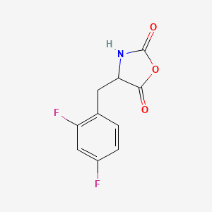 4-(2,4-Difluorobenzyl)oxazolidine-2,5-dione