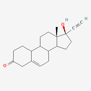 (13S,17R)-17-ethynyl-17-hydroxy-13-methyl-1,2,4,7,8,9,10,11,12,14,15,16-dodecahydrocyclopenta[a]phenanthren-3-one