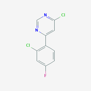 4-Chloro-6-(2-chloro-4-fluorophenyl)pyrimidine