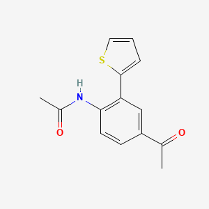 N-(4-Acetyl-2-thiophen-2-yl-phenyl)-acetamide