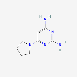 6-(1-Piperidinyl)-2,4-pyrimidinediamine