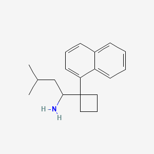 3-Methyl-1-[1-(1-Naphthyl)cyclobutyl]-1-butylamine