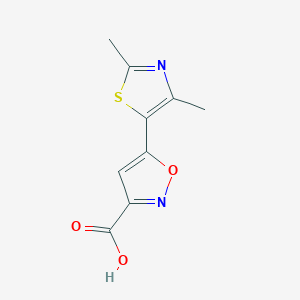 5-(2,4-Dimethyl-5-thiazolyl)isoxazole-3-carboxylic Acid