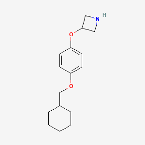 3-(4-Cyclohexylmethoxyphenoxy)-azetidine