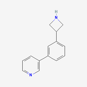 3-[3-(3-Azetidinyl)phenyl]pyridine