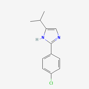 2-(4-Chlorophenyl)-5-isopropyl-1H-imidazole