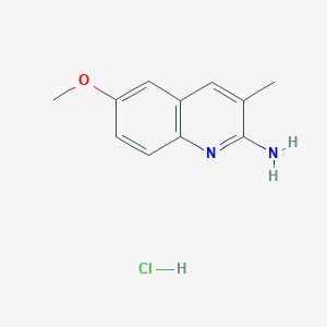 2-Amino-6-methoxy-3-methylquinoline hydrochloride