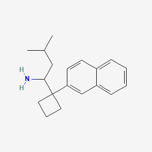 3-Methyl-1-[1-(2-Naphthyl)cyclobutyl]-1-butylamine