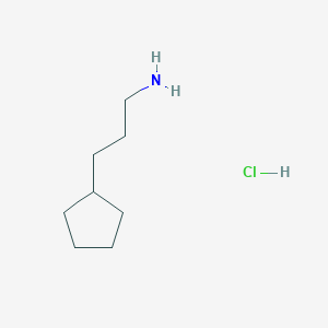 3-Cyclopentylpropan-1-amine hydrochloride