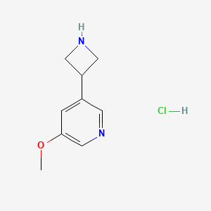 3-(3-Azetidinyl)-5-methoxypyridine Hydrochloride