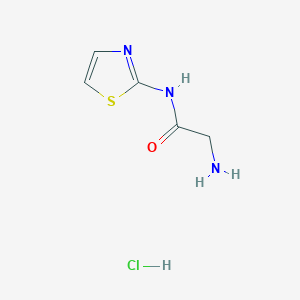 2-amino-N-(1,3-thiazol-2-yl)acetamide hydrochloride