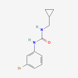 1-(3-Bromophenyl)-3-(cyclopropylmethyl)urea