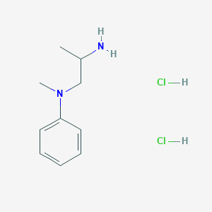 N-(2-aminopropyl)-N-methylaniline dihydrochloride