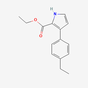 Ethyl 3-(4-Ethylphenyl)-1H-pyrrole-2-carboxylate