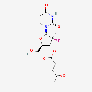 3'-O-Levulinyl-2'-deoxy-2'-fluoro 2'-C-methyluridine