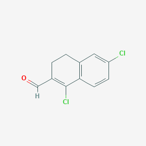 1,6-Dichloro-3,4-dihydronaphthalene-2-carbaldehyde