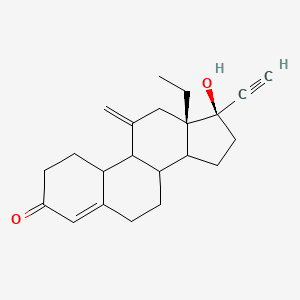 (13S,17R)-13-ethyl-17-ethynyl-17-hydroxy-11-methylidene-2,6,7,8,9,10,12,14,15,16-decahydro-1H-cyclopenta[a]phenanthren-3-one