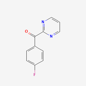 2-(4-Fluorobenzoyl)pyrimidine