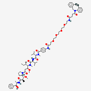 Dbco-peg4-pab-mmae