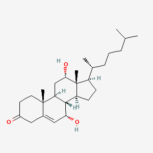 Cholest-4-ene-7alpha,12alpha-diol-3-one