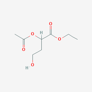 Ethyl 2-acetyloxy-4-hydroxybutanoate