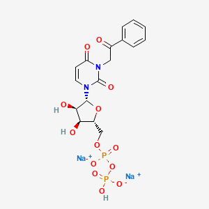 3-(2-Oxo-2-phenylethyl)-uridine-5'-diphosphate disodium salt