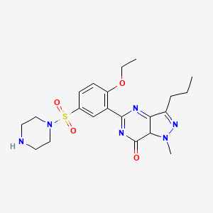 5-[2-Ethoxy-5-(1-piperazinylsulfonyl)phenyl]-1,6-dihydro-1-methyl-3-propyl-7H-pyrazolo[4,3-d]pyrimidin-7-one