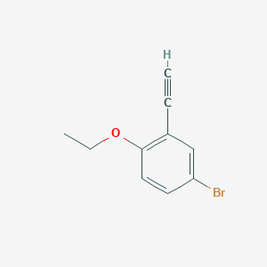 4-Bromo-1-ethoxy-2-ethynyl-benzene