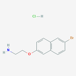 2-(2-Aminoethoxy)-6-bromonaphthalene hydrochloride