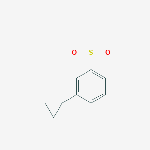 1-Cyclopropyl-3-(methylsulfonyl)benzene