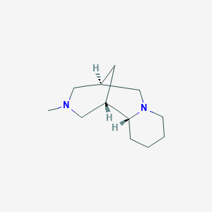 molecular formula C12H22N2 B13720584 (1S,2R,9R)-11-methyl-7,11-diazatricyclo[7.3.1.02,7]tridecane CAS No. 161513-67-3