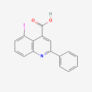 5-Iodo-2-phenylquinoline-4-carboxylic Acid