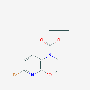 1-Boc-6-bromo-2,3-dihydro-1H-pyrido[2,3-b][1,4]oxazine