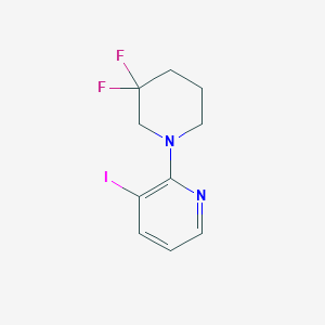 2-(3,3-Difluoropiperidin-1-yl)-3-iodopyridine