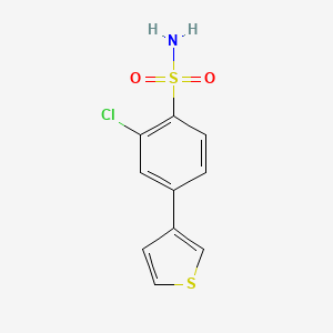 2-Chloro-4-(thiophen-3-yl)benzenesulfonamide