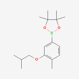 2-(3-Isobutoxy-4-methylphenyl)-4,4,5,5-tetramethyl-1,3,2-dioxaborolane