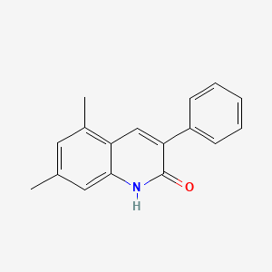 5,7-Dimethyl-3-phenyl-2-quinolinol