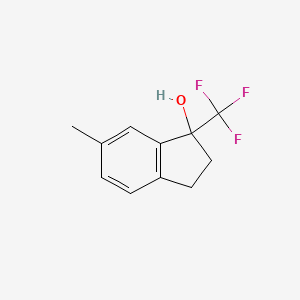 6-Methyl-1-(trifluoromethyl)-1-indanol